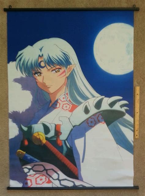476 x 698 jpeg 78kb. Sesshomaru Inuyasha Japanese Anime Large Fabric Poster ...