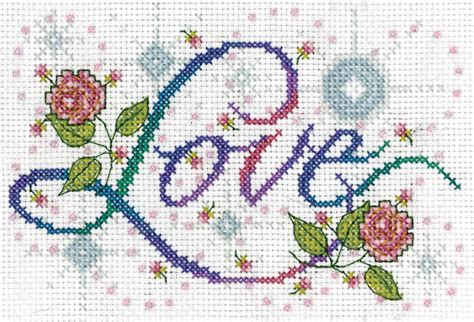 Love Cross Stitch Kit At Everything Cross Stitch