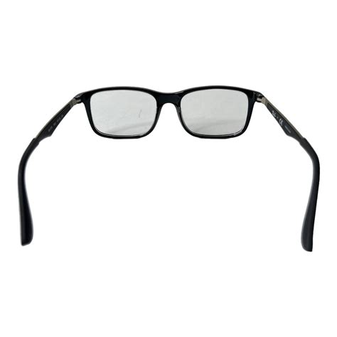 ray ban rb 1570 3542 49 16 130 matte black full rim eyeglasses frame h4148 ebay