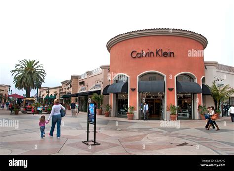 Carlsbad Premium Outlets California United States Shopping Mall Stock