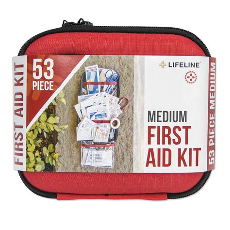 Lifeline 53 Piece First Aid Emergency Kit Small And