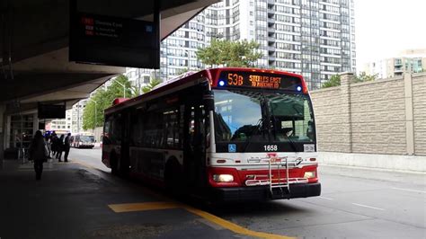 TTC Orion VII NG Hybrid Departing Finch Station On Route B Steeles East YouTube
