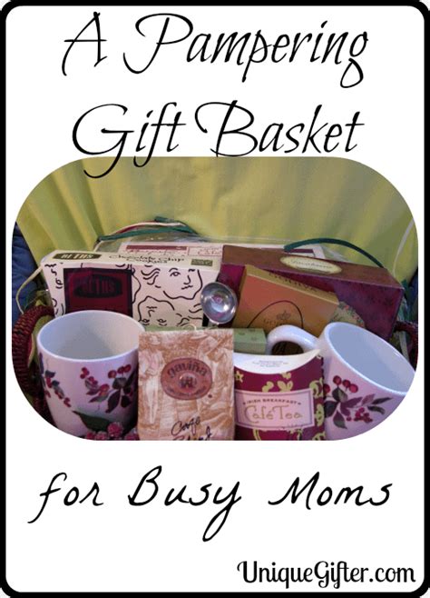 Pampering T Basket For A Busy Mom Unique Ter