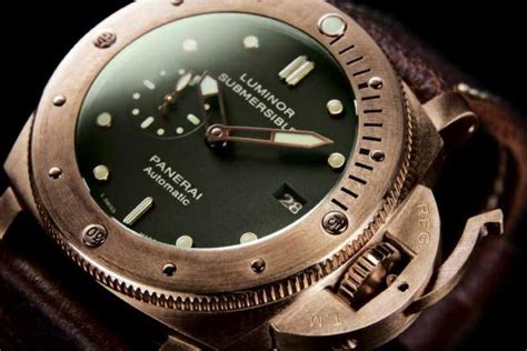 Мужские часы Luminor Submersible 1950 3 Days Bronzo Limited Edition