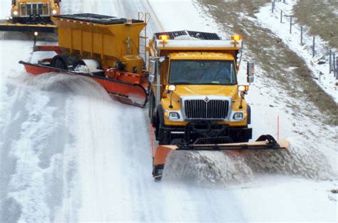 One Snowplow Can Clear Two Lanes Of Traffic With Attached Towplow