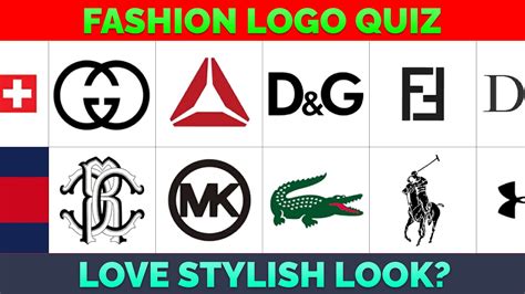 Logo Quiz Answers Fashion