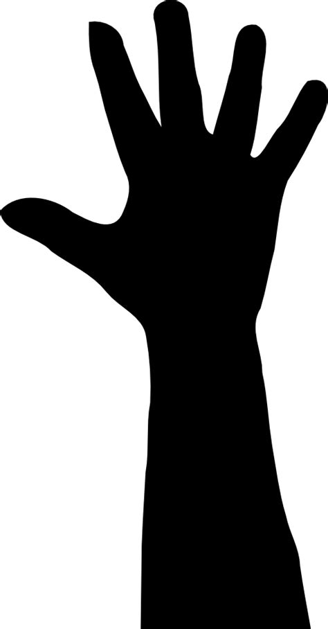 Hand Black And White Hand Clip Art Black And White Free Clipart Images