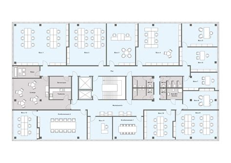 Office Space Floor Plan Design