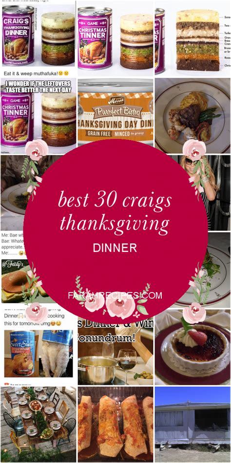 Whether you're looking to get pampered at the city's fanciest restaurant or you want to. Craig's Thanksgiving Dinner In A Can Real / January Jones - Leaving Dinner at Craigs Restaurant ...