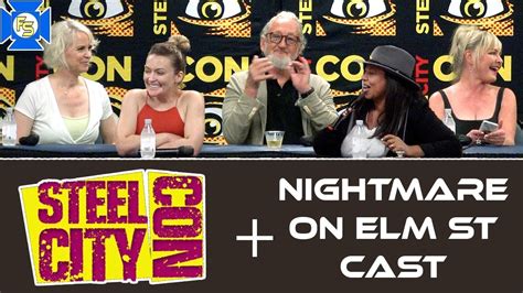 Nightmare On Elm Street Cast Panel Steel City Con August 2021 Youtube