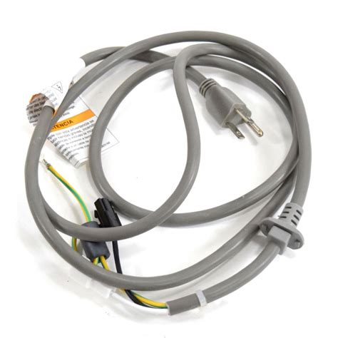 The wall outlet has 3 prong but with a diagonal prong. Dryer Power Cord 6411ER1005B parts | Sears PartsDirect