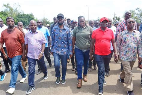 Anyang Nyongo Calls Off Azimio La Umoja Protests In Kisumu County