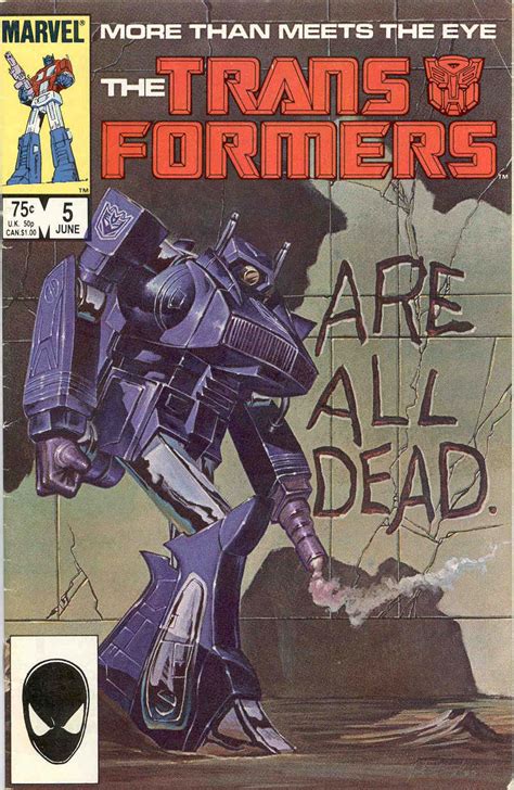 My Ten Favorite Transformers Comic Book Covers Of The Marvel Era