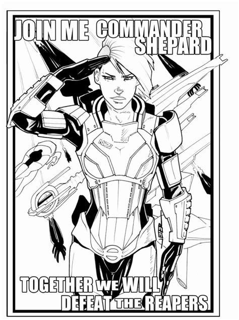 Mass Effect Coloring Book Beautiful 178 Best Images About