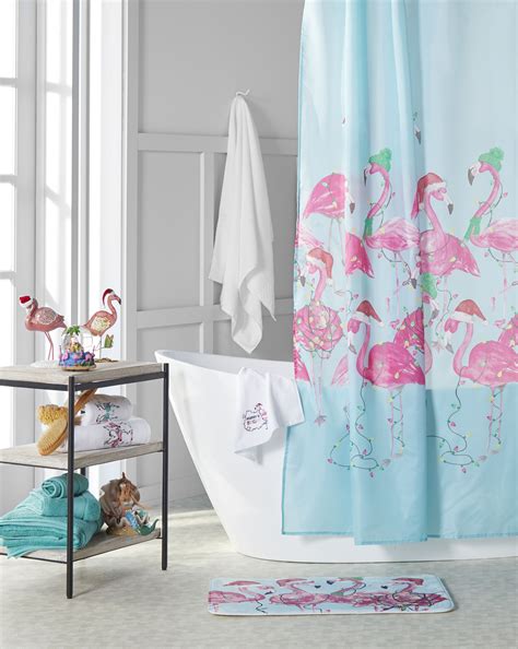 Find bathroom decor based on your color scheme and interiors. Merry Bright Flamingo Bathroom | Flamingo decor, Flamingo ...