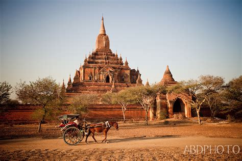 Bagan Ancient City Kingdom Of Pagan Temples And Pagodas Burma Myanmar