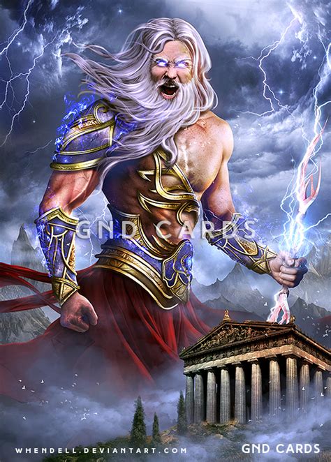 Zeus King Of Gods By Whendell On Deviantart