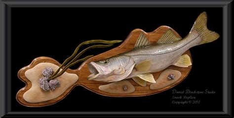 Snook Fiberglass Fish Replicas And Reproductions