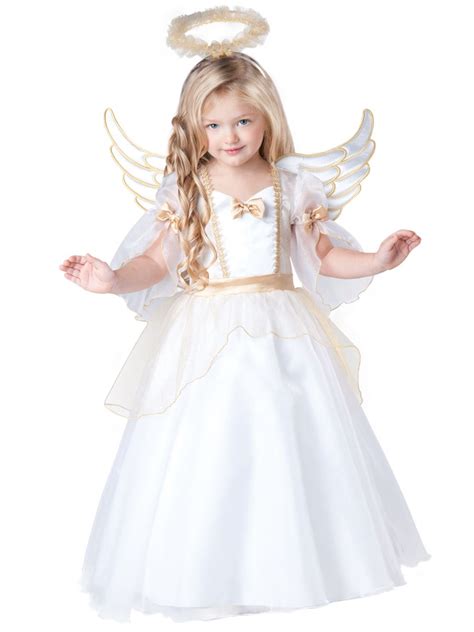 Kids Angel Toddler Girl Deluxe Costume 5399 The Costume Land