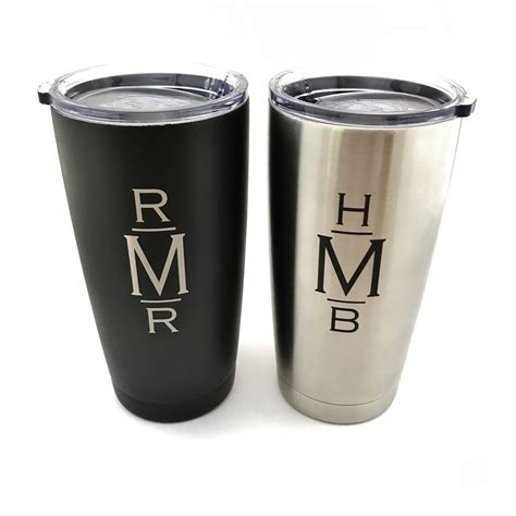 Personalized Tumbler 20oz Double Wall Insulated Stainless Steel The