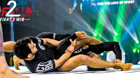 Professional Grappling Is Back Fight To Win Returns Events In Tx Ca