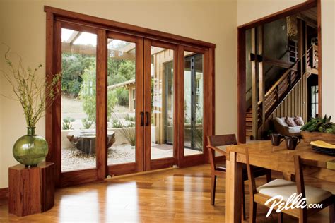 Pella French Doors With Blinds Builders Villa