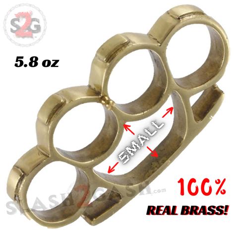 Iron Fist Knuckleduster Heavy Duty Buckle Paperweight Real Brass