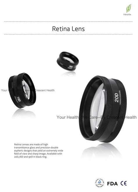 03 Aspherical Lens Retina Lens 20d Crescent Health