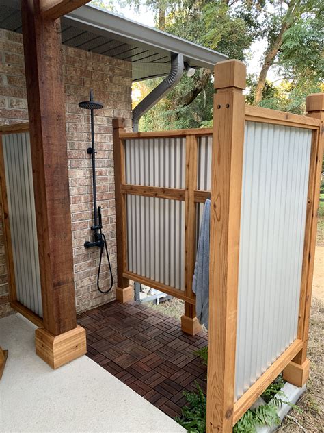 Diy Outdoor Bathroom 30 Cool Outdoor Showers To Spice Up Your Backyard Amazing Diy Interior