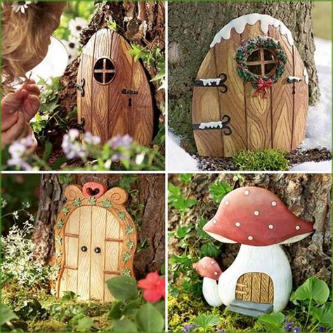 Magical fairies came to visit this little girl's bedroom and installed a tiny door. How to make a fairy door - cute ideas, materials, tips and ...