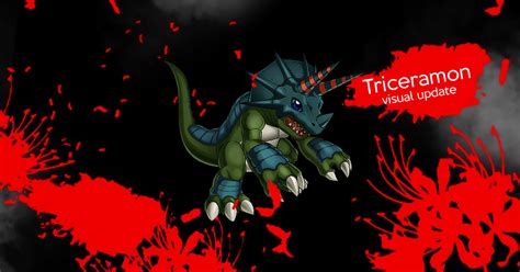Triceramon Retexture Digimon Survive Mods