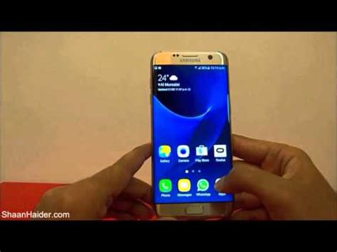 Samsung Galaxy S7 Edge - How to Take Screenshot ( Three Methods ) - YouTube