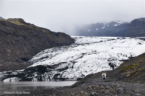 Myrdalsjokull Glacier Iceland Sequim Daily Photo