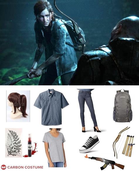 Ellie From The Last Of Us 2 Costume Carbon Costume Diy Dress Up