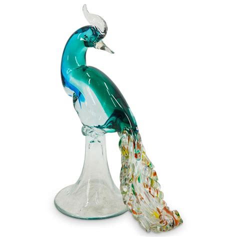 Sold Price Murano Glass Pheasant Sculpture March 2 0123 12 00 Pm Edt