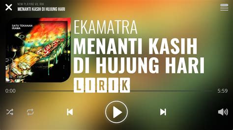 Fadzil far east (gurindam entertainment) lirik: Rahmat - Menanti Kasih Di Hujung Hari Lirik - YouTube