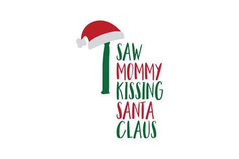 Saw Mommy Kissing Santa Claus Svg Cut Graphic By Thelucky · Creative