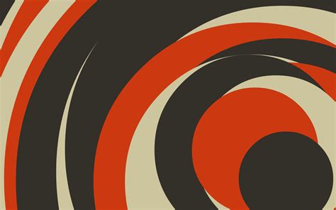 Mixing Gray And Orange Circles Wallpapers And Images