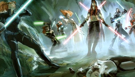 Star Wars The Force Unleashed Early Concept Art Lucasarts Free