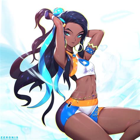Nessa From Pokemon Sword And Shield Has Developed Quite A Fan Art