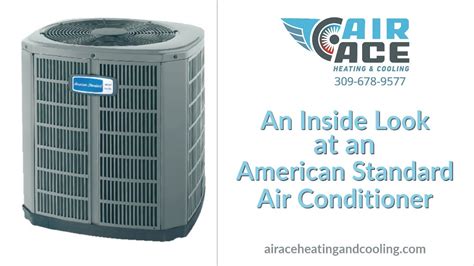 A Look At An American Standard Air Conditioning Unit Youtube