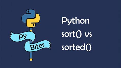 Differences Between Sorted And Sort In Python Youtube