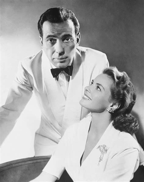 Still Of Ingrid Bergman And Humphrey Bogart In Casablanca 1942 Large Picture The Fedora