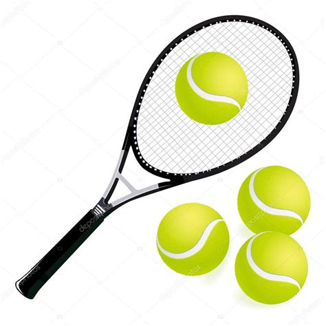 Tennis Racket And Balls Stock Vector Image By ©mtr980 9337007