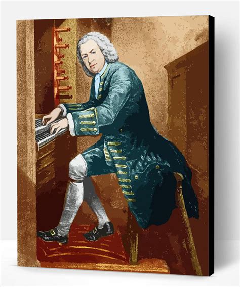 Johann Sebastian Bach Paint By Numbers Paint By Numbers Pro