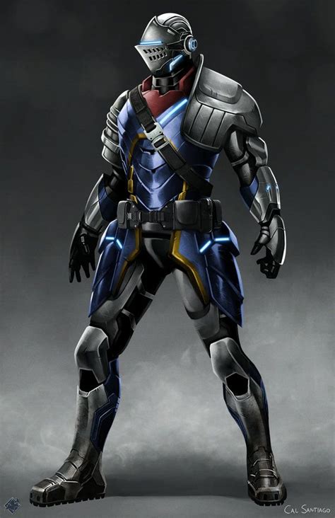 Sci Fi Souls Elite Knight Armor By Calsantiago On Deviantart Knight