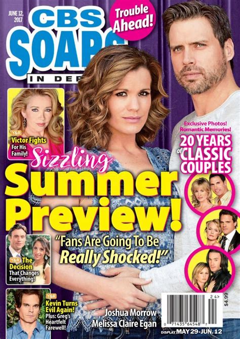 Cbs Soaps In Depth 6122017 Digital Cbs Young And The Restless Soap