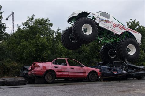 Monster Truck Stunt Show Spotted