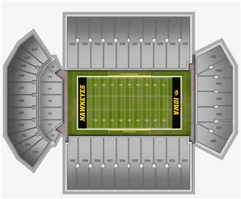 Kinnick Stadium Seating Chart With Rows Elcho Table
