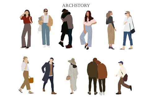 13 Flat Vector People Illustration in 2020 | People illustration ...